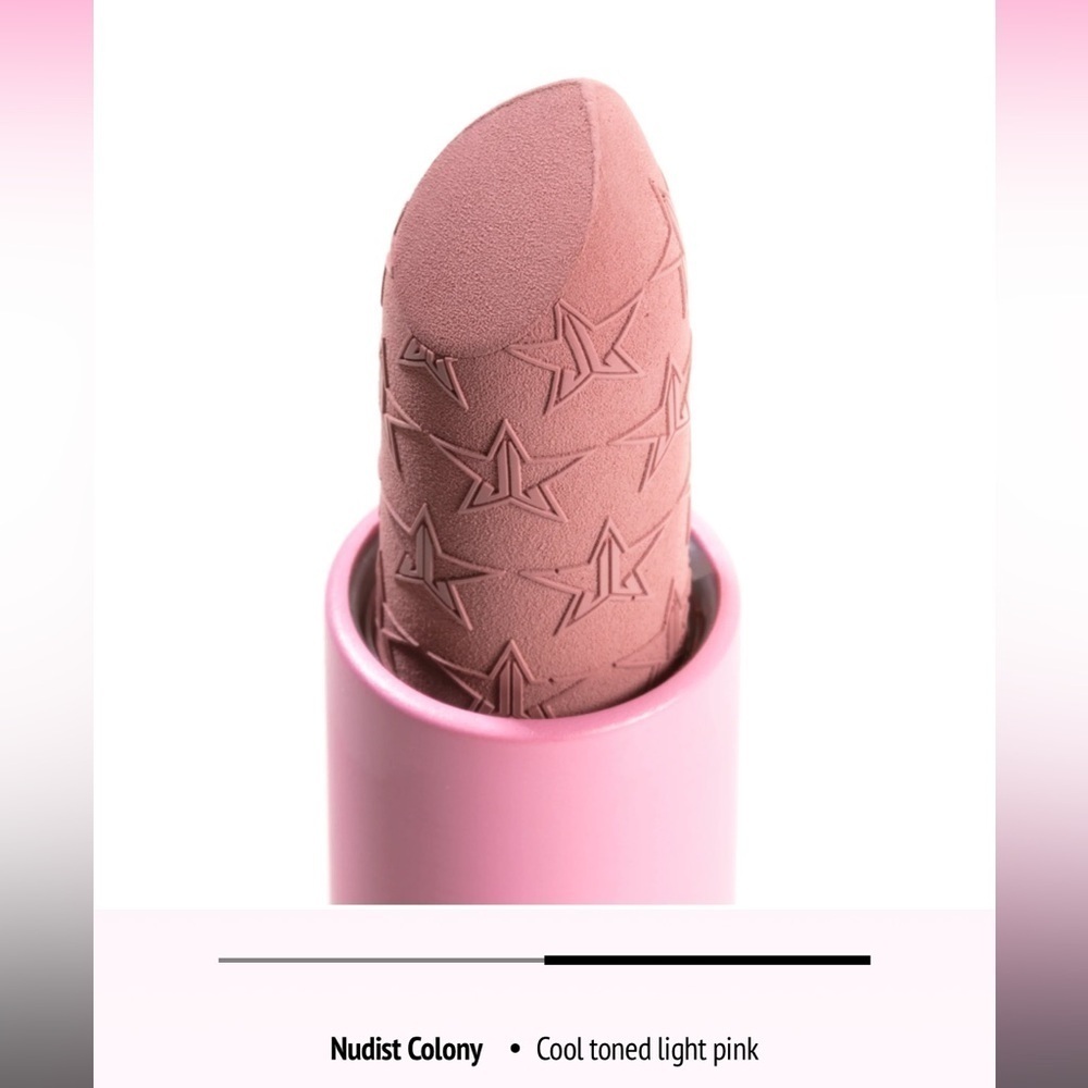 Jeffree Star Velvet Trap lipstick in color Nudist Colony. New! - Picture 7 of 9